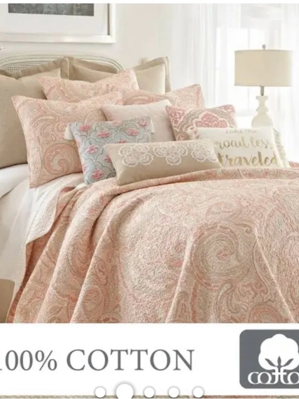 Levtex Quilt Set. Includes 2 shams Decorative pillows available, sold separately